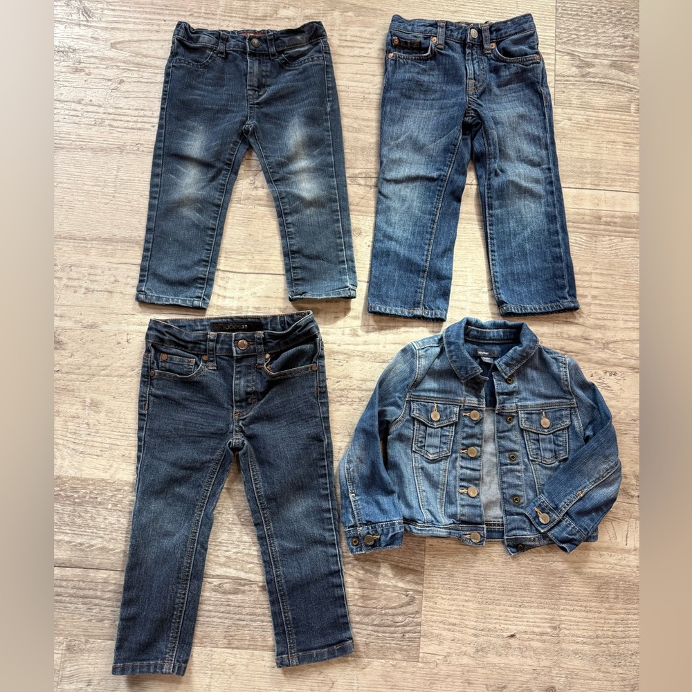 Designer denim toddler lot